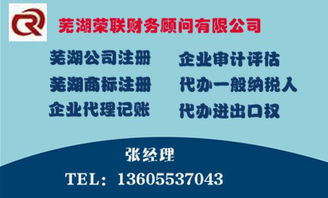 代理蕪湖公司注冊(cè)手續(xù)及自制廣告業(yè)務(wù) - 榮聯(lián)財(cái)務(wù)管理一站式服務(wù)指南